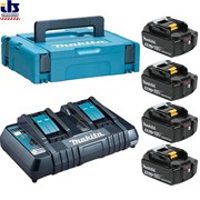 Набор PSK MKP2PT184 (BL1850Bx4шт., DC18RD, кейс MAKPAC тип 2)