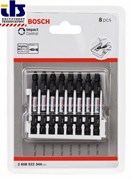 Impact Control Ударные биты двусторонние PH1/PH2,PH2/PH3,PH2/PZ2 (-2-), SL1x5.5,T15/T20 (-2-),T25/T, BOSCH
