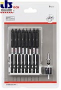 Impact Control Ударные биты PH2 (-2-), PZ2 (-2-), T15, T20, T25, T30 + магнитная муфта, BOSCH