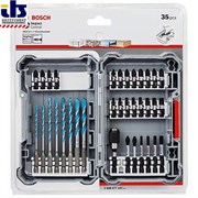 Impact Control  L - кейс с набором ударных бит и сверл MultiConstruction (-35-), BOSCH