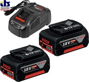 GBA 18V 5,0 Ач х 2+GAL 1880 CV