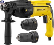 Stanley SHR264K Перфоратор SDS+, 800Вт (со съёмным патроном)