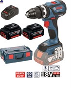 Аккумуляторная дрель-шуруповёрт BOSCH GSR 18 V-EC [06019E8104]