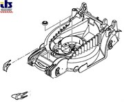 Корпус газонокосилки (F016104246)