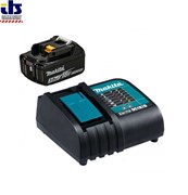Набор аккумуляторов BL1830B 3.0 Ah (-1-) + зарядное DC18SD MAKITA (191A23-6)