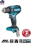 Аккум. дрель-шуруповерт MAKITA DDF 485 Z в кор. (18.0 В, БЕЗ АККУМУЛЯТОРА, 2 скор., 50 Нм, шурупы до 10 мм)