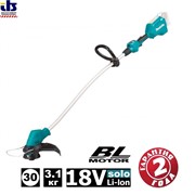 Электрокоса Makita DUR189Z (б\щетотн., XPT, ADT, 18В, три скорости: 4,000, 5,000, 6,000; ADT режим: 4,000-6,000 об/мин, 30см,леска-2.0мм, ручка-петля, б\акк и з\у, 3.4 kg)
