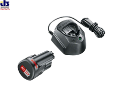BOSCH StarterSet (1*PBA 12V (1.5 Ah) + GAL 1210CV) Комплект бытовой 12V: зарядное + 1 аккумулятор  картонная коробка