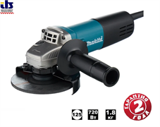 MAKITA 9558HN Углошлифмашина (840 Вт, 125 мм, 11 000 об/мин )