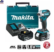 Шуруповерт ак.уд. б\щеточный Makita DTD171RFE18В (2х3АчLi-ion,0-1100\2100\3200\3600об\м, A-Режим, Т-Режим (Металл, Дерево), 6-ти гр1\4&quot;,1,2кг,чем,180Нм,М5-М16) (DTD 171 RFE)