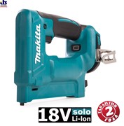 Степлер аккумуляторный Makita DST112Z (18В,Li-ion,скобы-10мм, Длина 7, 10 мм, 1.6кг,кор,вместимость150скоб,б\акк и з\у) (DST 112 Z)