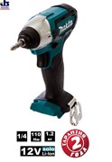 Винтоверт аккумуляторный ударный Makita TD 110 DZ (0-3500у\м,110Нм,1.2кг, M5-M12)