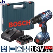 Дрель-шуруповерт аккумуляторная GSR 180-LI Professional + Swiss Peak BOSCH (0615990K9P)