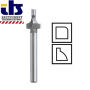 КОНЦЕВАЯ ФРЕЗА ДЛЯ СКРУГЛЕНИЯ УГЛОВ DREMEL (TR615)  (4,8мм хвостовик) 1шт