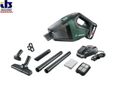 Аккум. пылесос BOSCH UniversalVac 18 в кор. + аксессуары (18.0 В, 1 акк., 2.5 А/ч, Li-Ion, 0.50 л, класс: L, самоочистка: нет) (06033B9101)