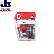 Бита ударная для шуруповерта MILWAUKEE SHOCKWAVE PH2 25 мм (25 шт.),
