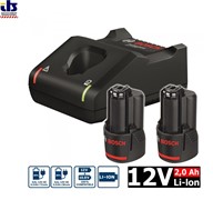 GBA 12V 2.0 Aч х 2 +GAL 12V-40