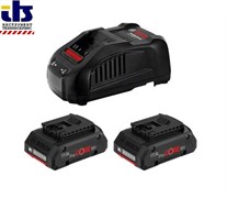 BOSCH StarterSET ProCORE18V (2*4.0 Ah) + GAL 1880CV (2*GBA 4.0 + зарядное) напряжение 18 V, емкость 4.0 Ah, Cool Pack 2.0 АКЦИЯ! Специальная цена (скидка) при покупке SOLO