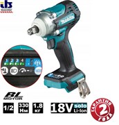 MAKITA DTW300Z SOLO Гайковерт (18V, 330Nm, держатель 1/2&quot;, в коробке)