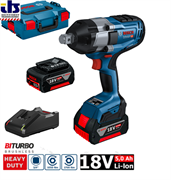 GDS 18V-1050 H (2xGBA 18 В 5 Ач + GAL 18V-40)