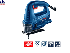 BOSCH GST 700 Лобзик в картоной коробке (500 Вт 500 Вт, 1450-3200 об/мин, пропил 70 мм, вес 2.1 кг., 06012A7020)