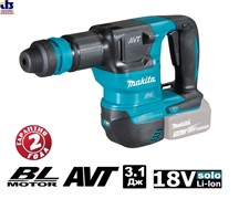Молоток отбойный акк. Makita DHK 180 Z (б\щет, 18В, SDS+,3.1Дж,0-3200у\м, AVT, XPT, 3.5кг, б\акк и з\у)