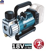 Насос вакуум. Makita DVP 180 Z (ак,18В, 50л\мин, вакуум-50Па, 2.9кг, кор, б\ак,з\у)