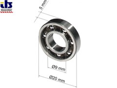 РАДИАЛЬНЫЙ ШАРИКОПОДШИПНИК (AB-2602-51,AB26-51)(оригинал 1610905016)