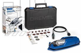 Многофункциональный инструмент DREMEL® 3000 (3000-1/25) (130W, 25 насадок + гибкий вал + улучшенный кейс со съемным лотком) [F0133000JS] 