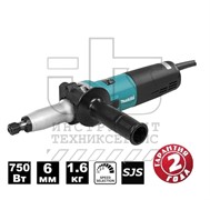 Прямая шлифмашина MAKITA GD 0800 C в кор. (750 Вт, цанга 6 мм, 28000 об/мин, регул. об.,) 