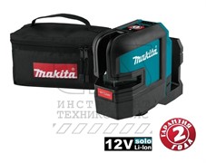 Нивелир лазерный MAKITA SK105DZ в сумке (проекция: крест, до 35 м, +/- 0.30 мм/м, резьба 1/4&quot;) (SK 105 DZ) 