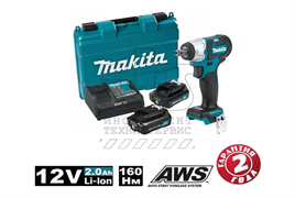 Гайковерт аккумуляторный TW 160 DWAE MAKITA