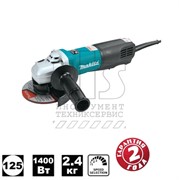 УШМ,ф125мм,1400Вт,2800-11000об\м,1.8кг,кор,плавный пуск, Курковый Выключатель