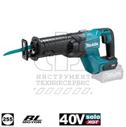 MAKITA JR001GZ SOLO Сабельная пила XGT 40V (пропил в дереве:255мм, в металле:130мм, XPT)