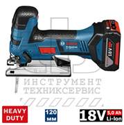 Лобзик аккумуляторный GST 18 V-LI S Professional BOSCH (06015A5106)