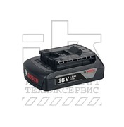 Аккумулятор BOSCH GBA 18 В 2,0 А*ч [аналоги 1600Z00036,1607A350BG,1607A350MN,1607A350BM,1600A003NC,1607A350MA]