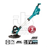 MAKITA DSL800Z Шлифмашина для стен (жираф) аккумуляторная (BlMotor, подошва 210 мм)