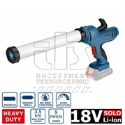 BOSCH GCG 18V-600 SOLO Дозатор для герметиков и прочих вязких составов 18V 18V, емкость до 600 мл, усилие 3.5 кН, 9мм/с подача