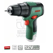 Шуруповерт аккумуляторный ударный Solo EasyImpact 12, BOSCH