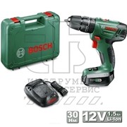 Шуруповерт ударный аккумуляторный EasyImpact 1200 (1*1,5 Ач / Кейс), BOSCH