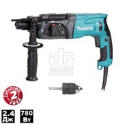 Перфоратор HR2470X19 (HR 2470 X19) + БЗП патрон MAKITA