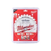Диск пильный  190х2,1х30 мм / Z24_Z48  (дерево) набор 2 шт, MILWAUKEE