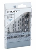 Набор_Сверла по металлу HSS PointTeQ HEX  2-8 мм  (9 шт / Кейс Pro), BOSCH
