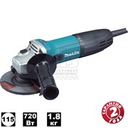 Углошлифмашина   GA4530R  (720 Вт / Плав. пуск / 115 мм / Коробка), MAKITA