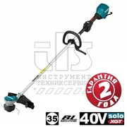 XGT_Триммер  UR003GZ аккумуляторный (40V / без АКБ и ЗУ / BL / D-обр. рукоятка), MAKITA