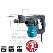 Перфоратор SDS-plus  HR3001CJ  (3,6Дж / Подсветка / Makpac 2), MAKITA