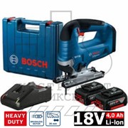 Лобзик  GST 185-LI  аккумуляторный  (18V / 2*4,0Ah / Brushless / Кейс)