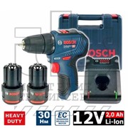 Шуруповёрт  GSR 12V-30  аккумуляторный  (30Nm / 2*2,0Ah / Кейс), Bosch
