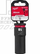 Головка ударная Shockwave  1/2&quot;  18 мм  (глубокая / NEW), MILWAUKEE
