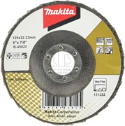 Круг лепестковый  125х22,2 мм  чистая полировка  (вогнутый / стекловолокно), MAKITA